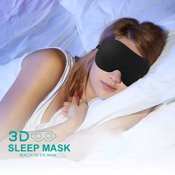 3D Sleeping Mask Block Out light Eye Mask for Sleeping Comfort Eye Shades for Travel Nap Blindfold Sleeping Aid Eye Patch Masks