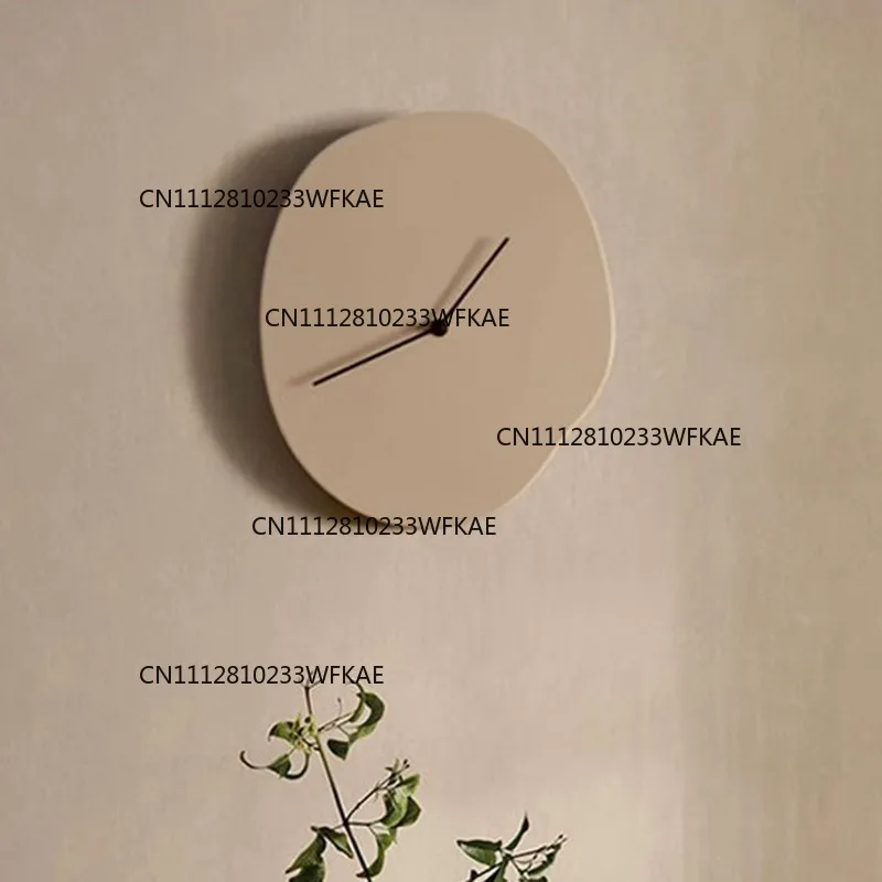 Elegant Nordic minimalist modern style wall clock, silent, stylish decoration