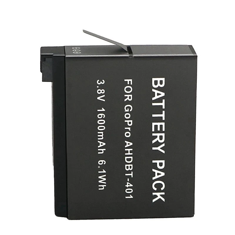 

AHDBT-401 1600mAh Camera hero4 Rechargeable Lithium Battery Pack