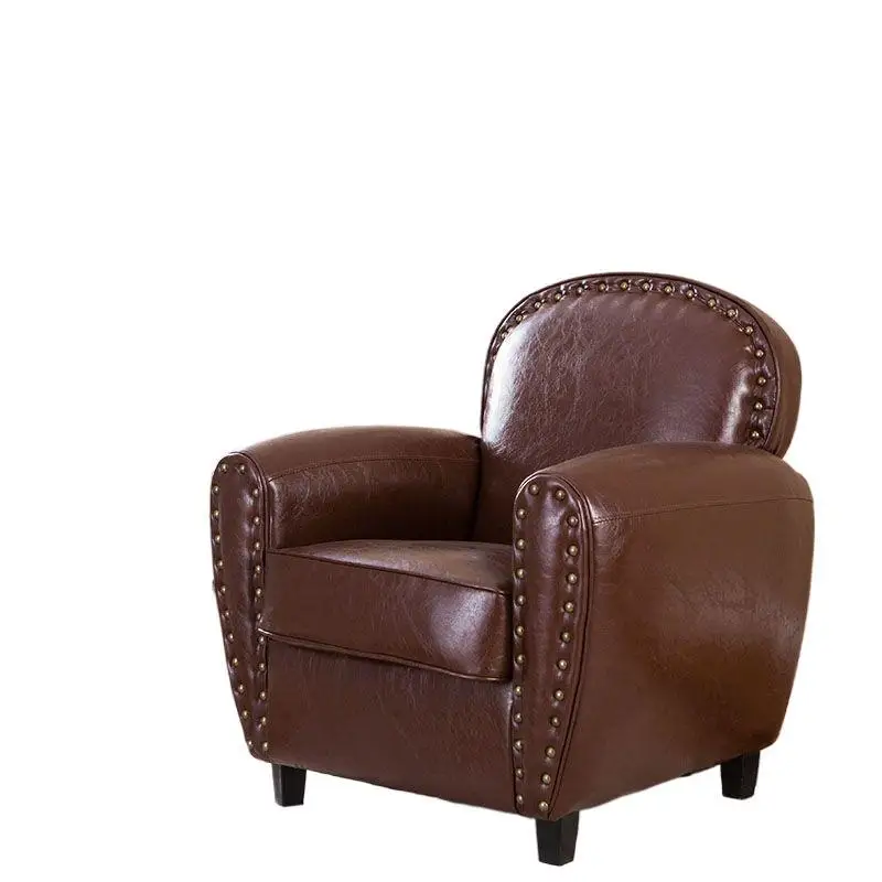 

Retro small apartment sofa single double triple shop clothing shop cafe bar industrial style American European style