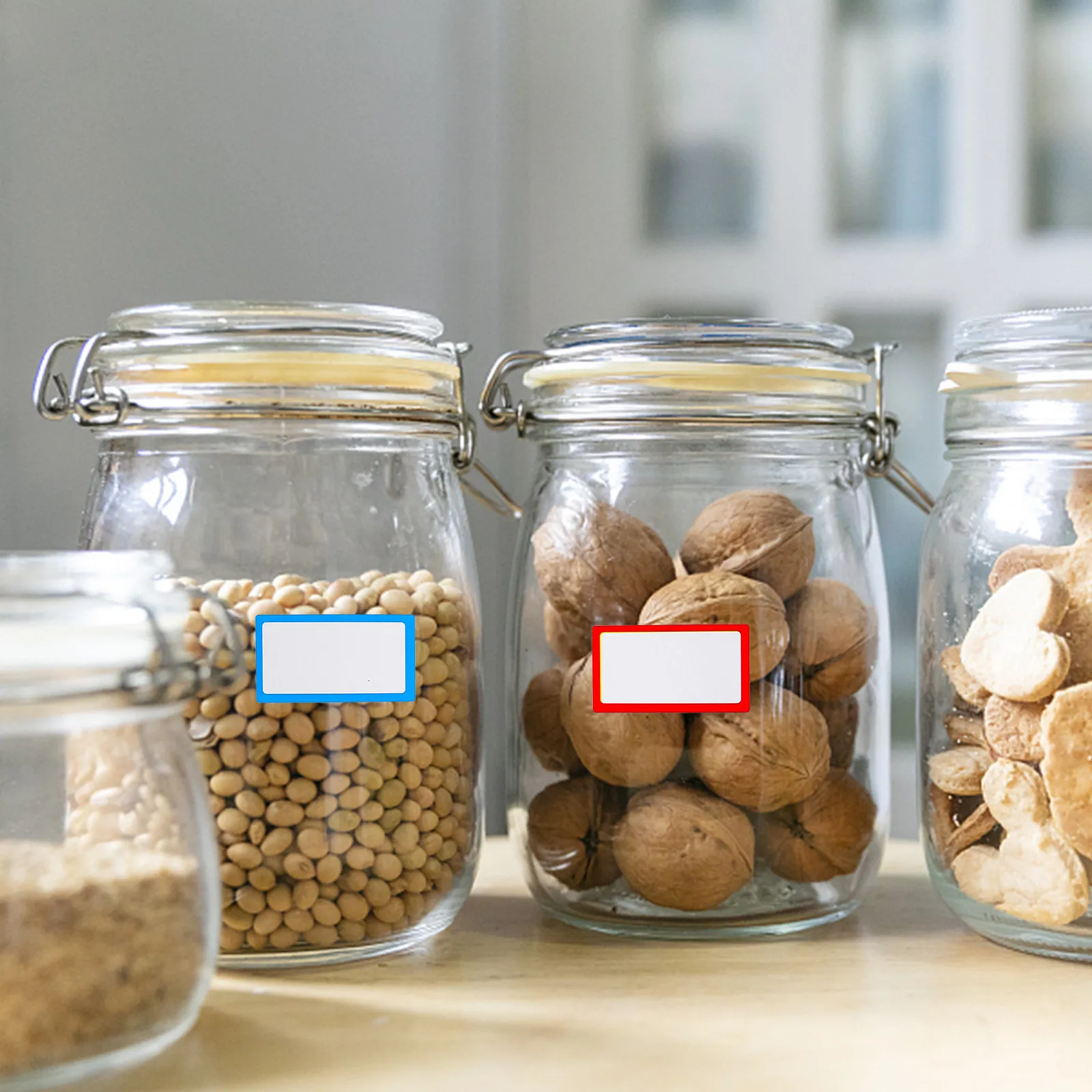 

5 рулонов многофункциональных пустых этикеток-стикеров, удобные классифицированные бирки для маркировки бутылок, для самостоятельного написания заметок, портативные, самоклеящиеся