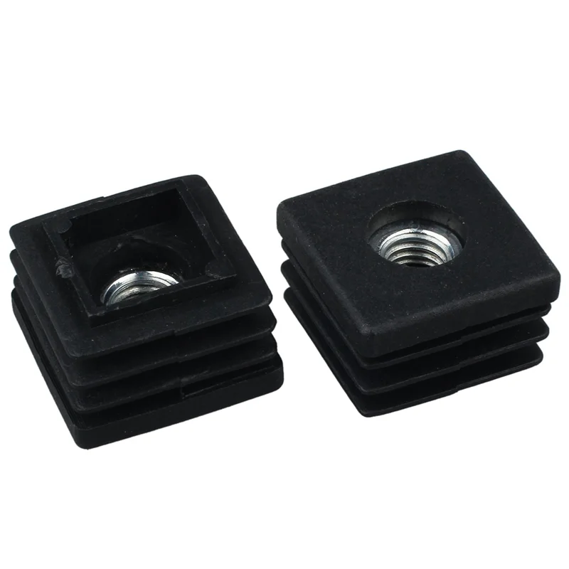 

ABUP-40 Sets 45Mm Base Dia Adjustable Leveling Foot 25Mmx25mm Square Tube Insert Kit