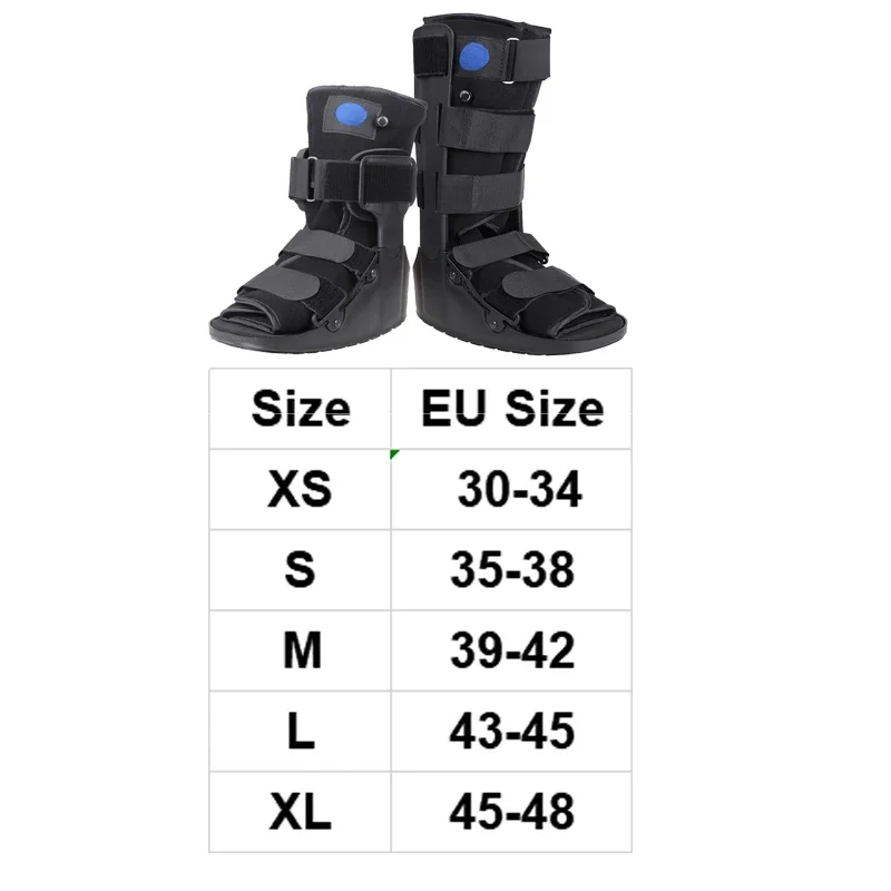 Air Walking Boot Full Protection Accelerate Recovery Light Anti Skid Sprained Ankle Walker with Gasbag Broken Foot Walking Boot