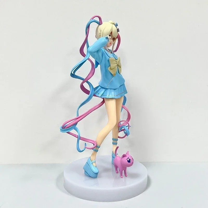 Figura Anime Pop Up Parade Action Figure, Garota Necessitada Overbed, Coleção KAngel, Modelo de Realidade Virtual, PVC Enfeites Brinquedos, 17cm