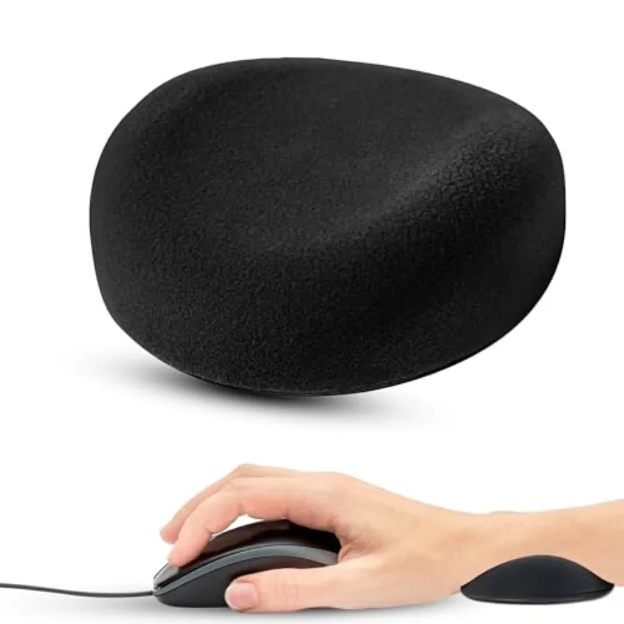 Comfy Glide Palm/Wrist Rest - Smooth Gliding Left and Right-Hand Ergonomic Memory Foam Wrist Support for Mouse or Keyboard - An
