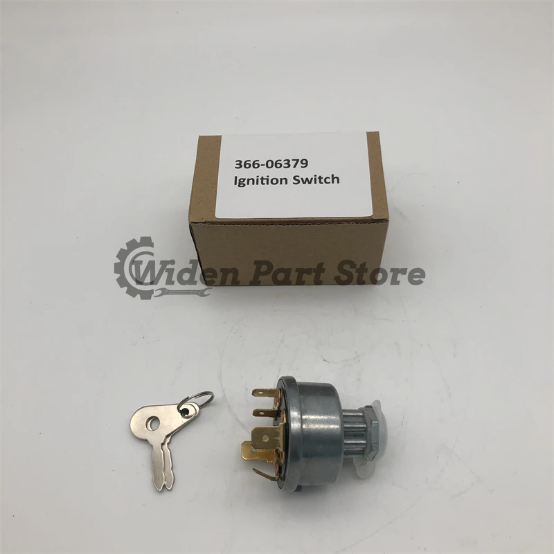 

366-06379 8000-1756 35327 Durite 4 Pos. Ignition Switch For Terex 8000-1756 Thwaites T4289 Lister