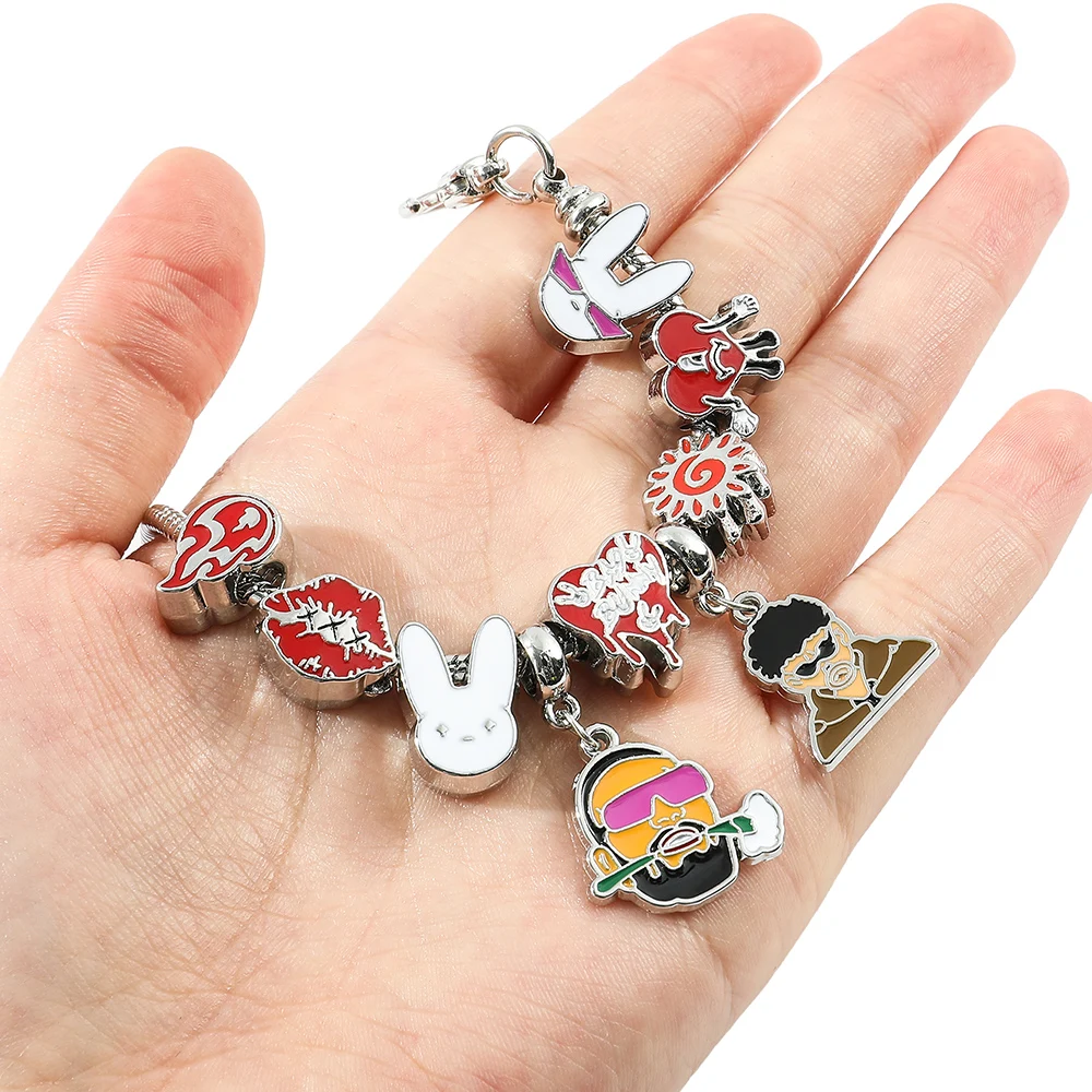 Bracelet Pendant Bangle Women's Fashion Hip-Hop Singer Gift Trendy Accessory