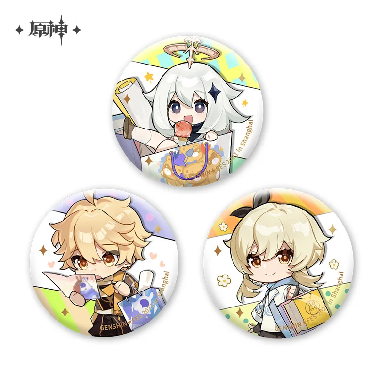 in Presale Genshin Impact Official Merch miHoYo Gathering in Jianian Series Badge Acrylic Stand