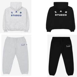 High quality autumn winter oversized hoodie sweatshirt set unisex luxury athleisure pullover sweatpants