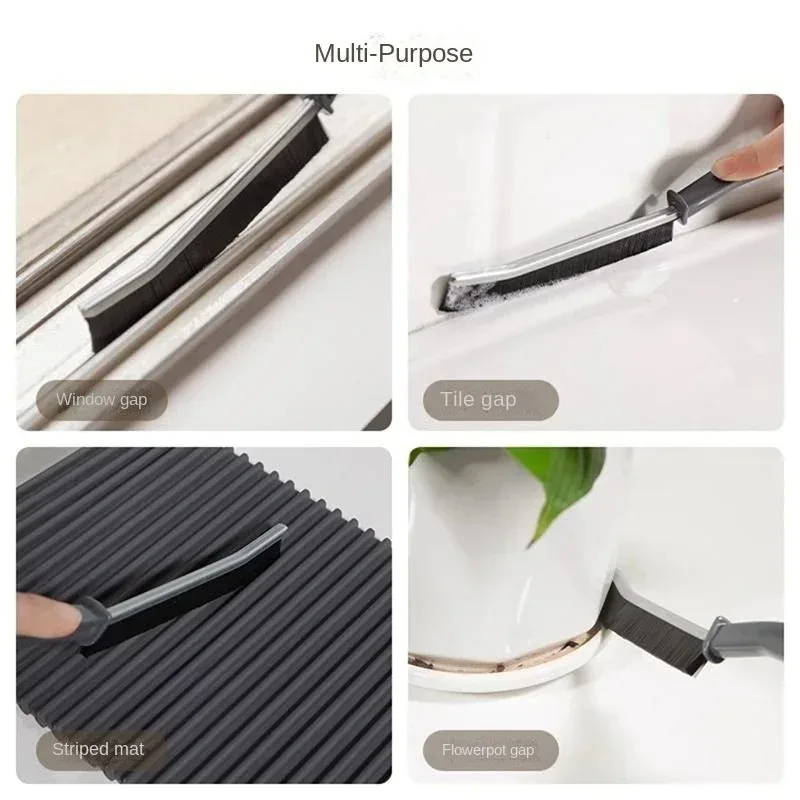 1/2/5pcs Hard-Bristled Crevice Cleaning Brush Grout Cleaner Scrub Brush Deep Tile Joints Crevice Gap Cleaning Brush Tools