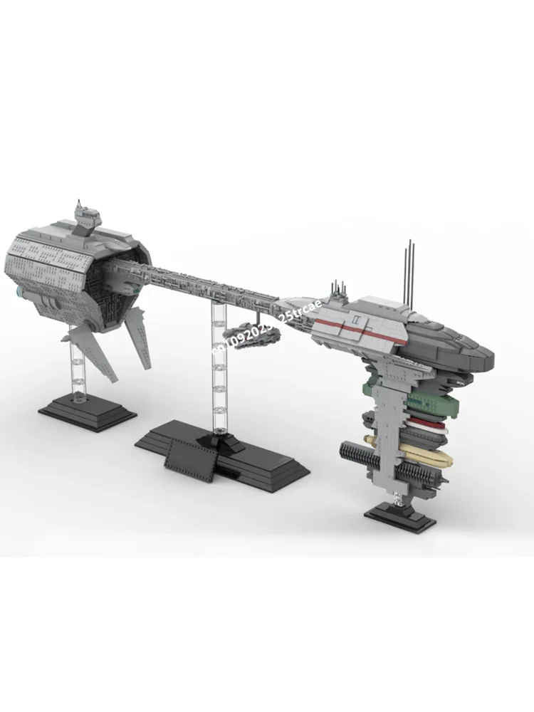 New 5402Pcs Famous Star Battle Movie Moc Ef76 Nebulon B Frigate Model Building Custom Puzzle Diy Creative Idea Toy Birthday Gift