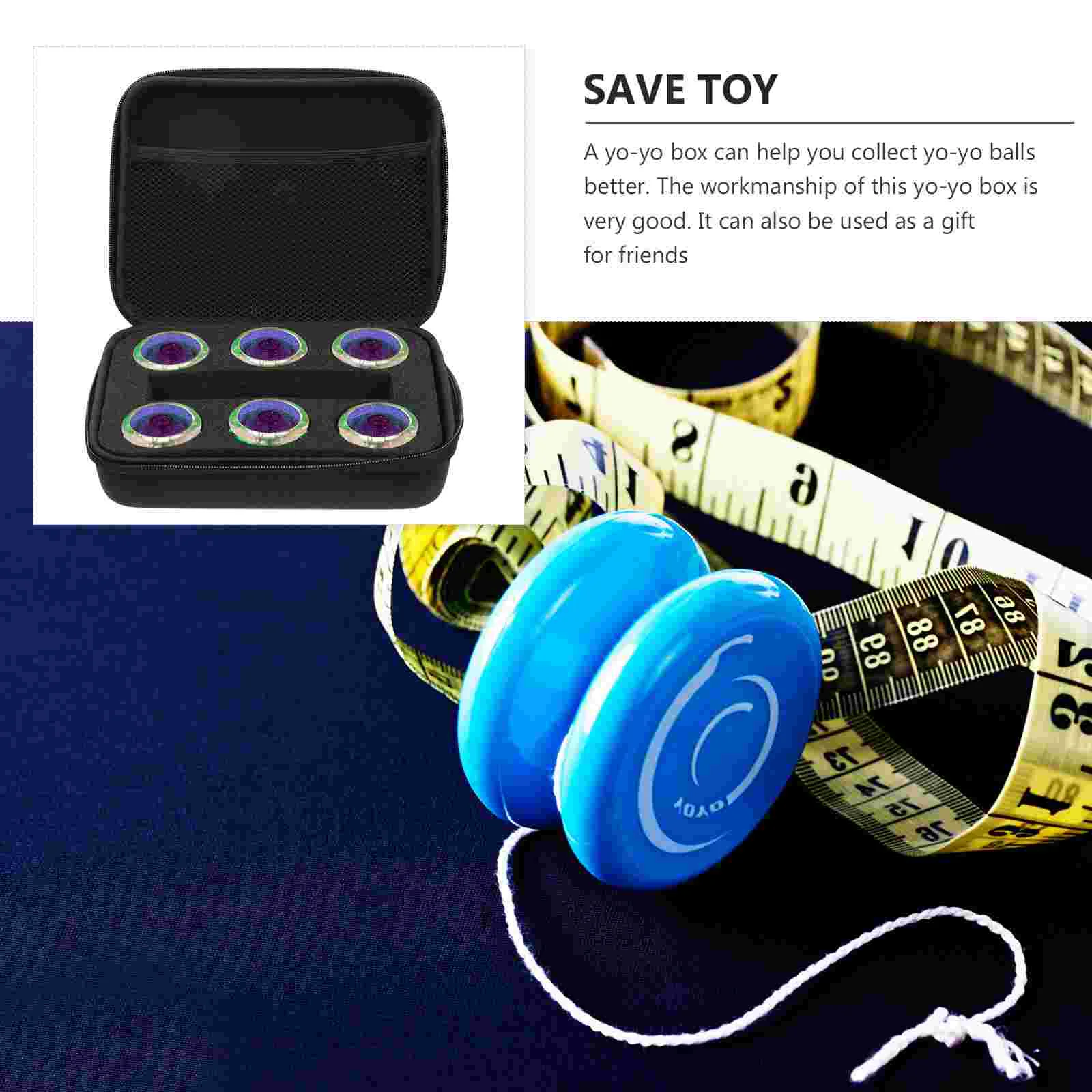 

Yo-Yo Storage Bag Portable YoYo Holder Case Finger Ornament For Sponge Bags Toy