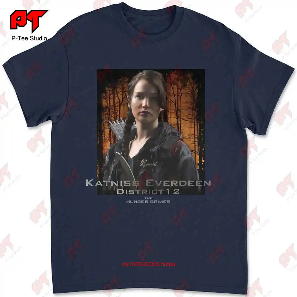 The Hunger Games Katniss Everdeen T-shirt K6B5