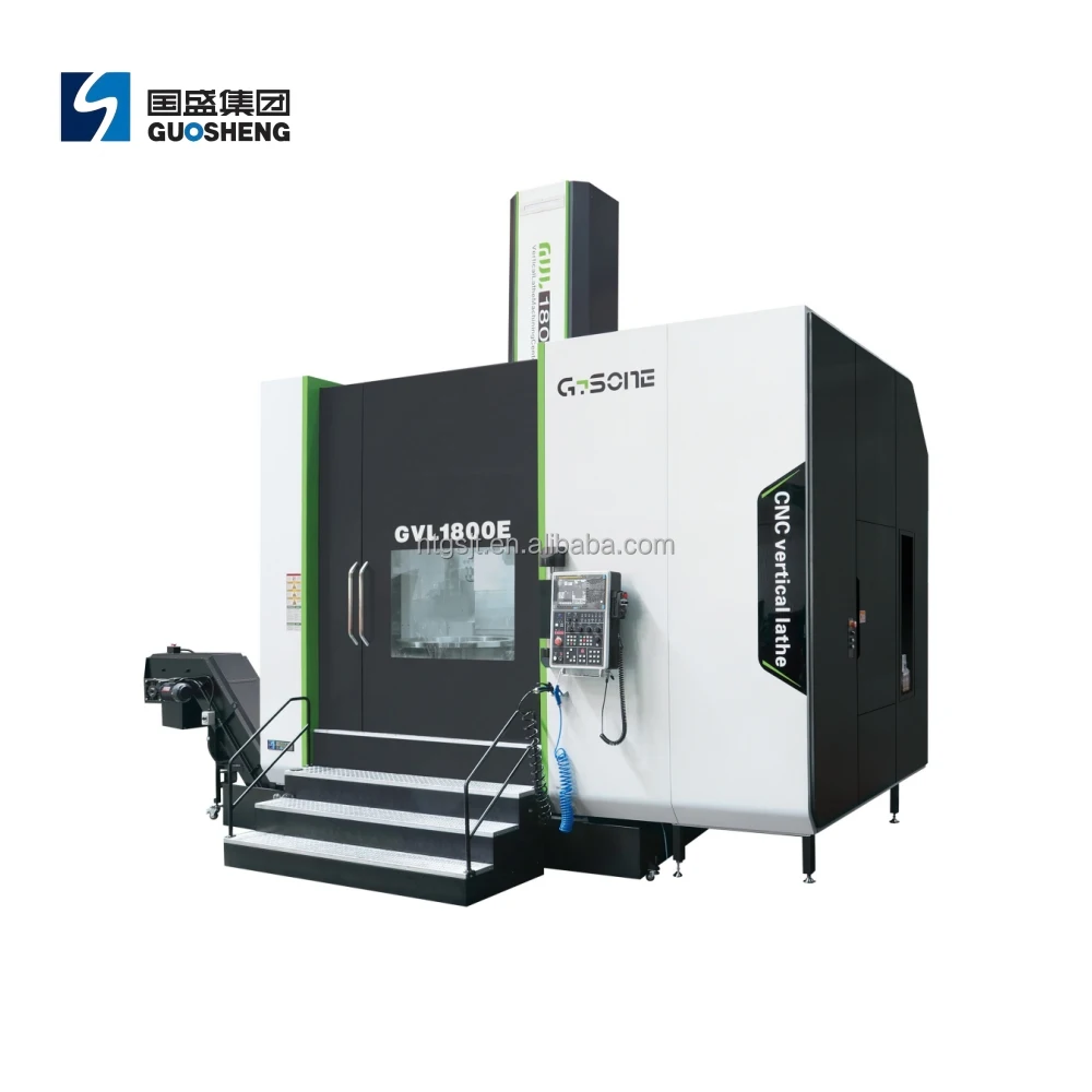 Torno giratório vertical CNC, centro Hining, alta rigidez, baixo preço, Gvl1800e