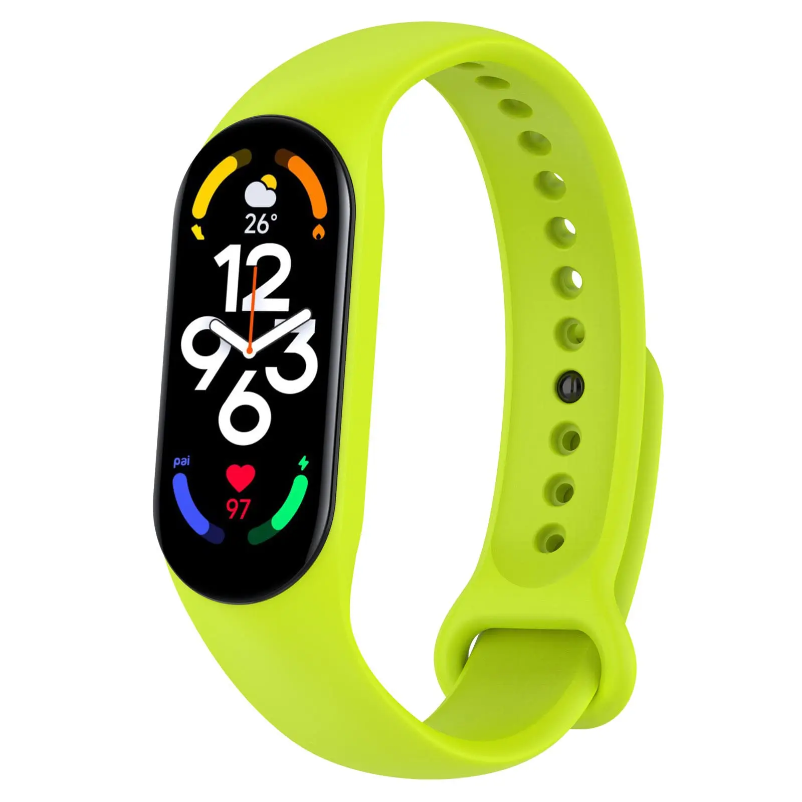 Bracelet de montre pour Xiaomi Mi Band 7 6 5 4 3, bracelet en silicone, dragonne, eld5 eld6, accessoires Smartwatch, 3/4