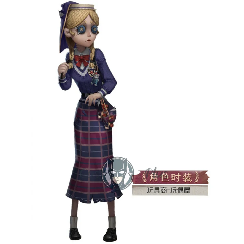 ‌Identity V‌ Toy Merchant Anne Lester cosplay ivory tower cos server dollhouse cosplay complete set of clothing game fashion