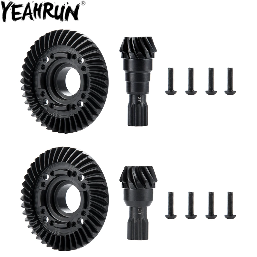 

YEAHRUN Steel Diff Gear 11T 13T 42T Front and Rear Differential Pinion Gear for 1/5 X-MAXX Upgrade Parts