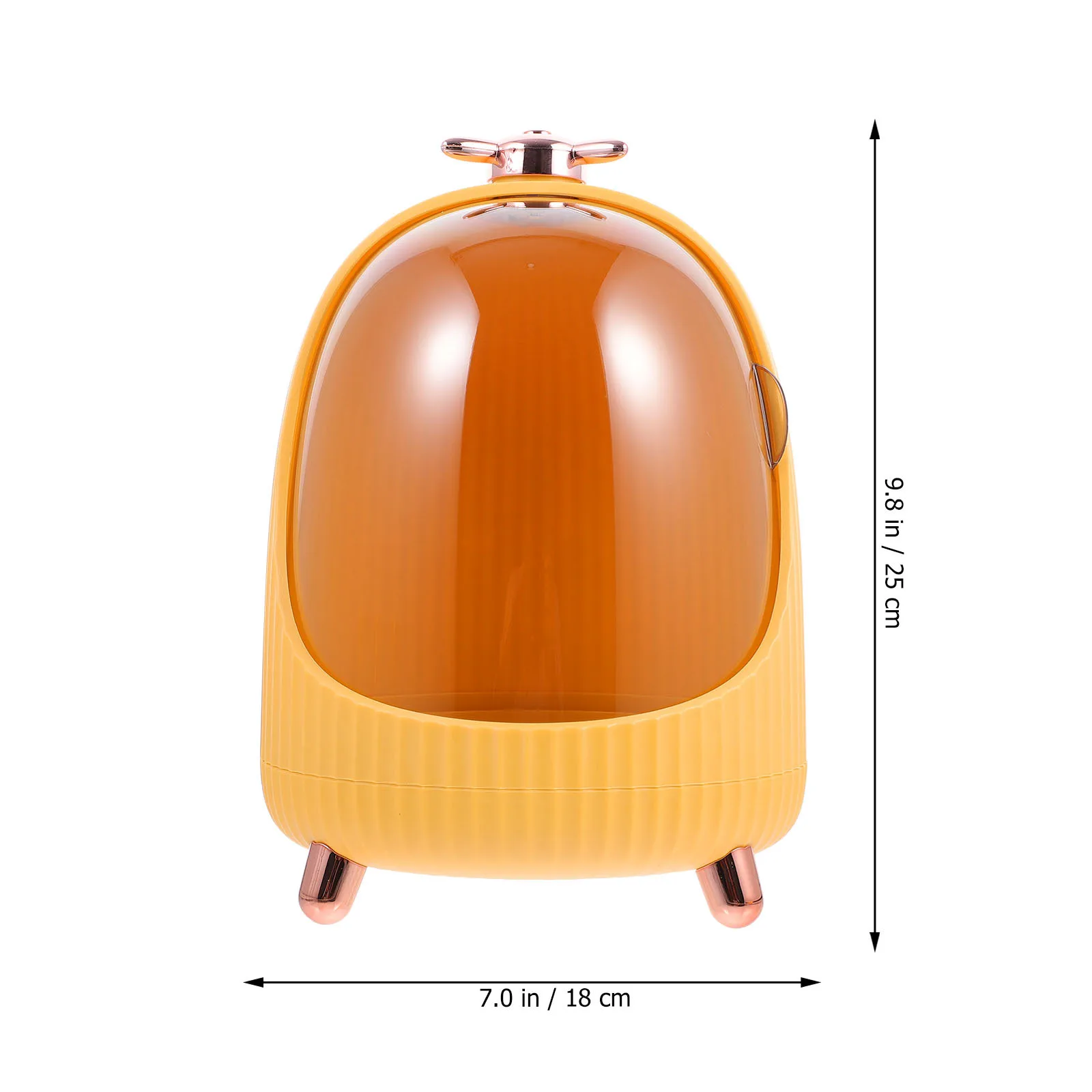 

1Pcs Cosmetics Storage Box Dust-Proof Finishing Organizer Multi-Purpose Creative Container Stylish Appearance Exquisite