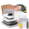 HTVRONT Auto2 Heat Press Machine Digit 120V 15x15 - HTV & Sublimation Essential Bundle für T-Shirts HTV, Sublimation, Heat Press 1