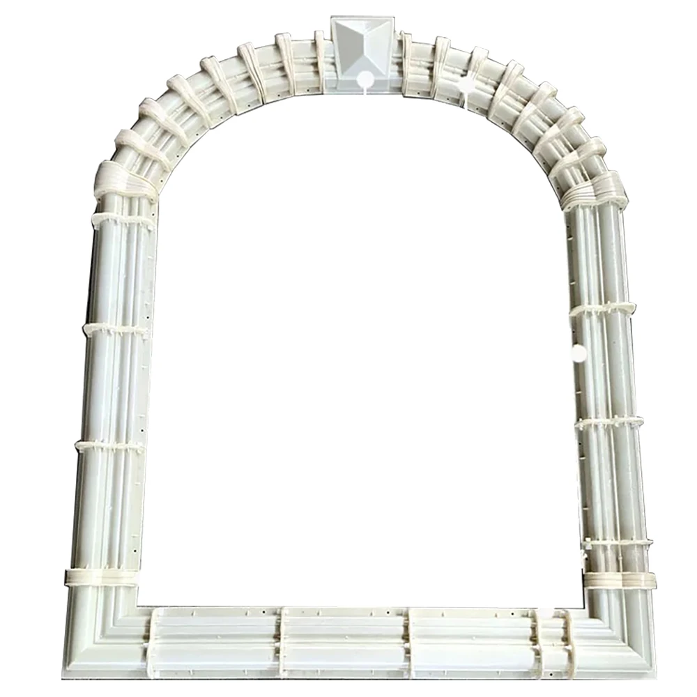 14cm mirror frame window cover line mold window cover mold European Roman window model door cover villa decoration square