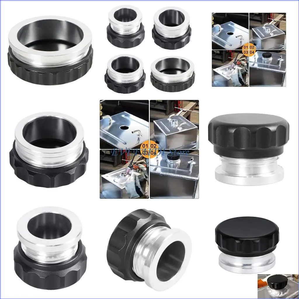 

124B Алюминиевый сварка на шею наполнителя и масляная топливная вода для резервуара для резервуара для резервуара для резервуара