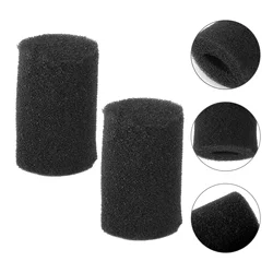 2 PCS Prefilter Sponge for Aquarium Protective Case with Foam Fish Tank Black Pre-filter