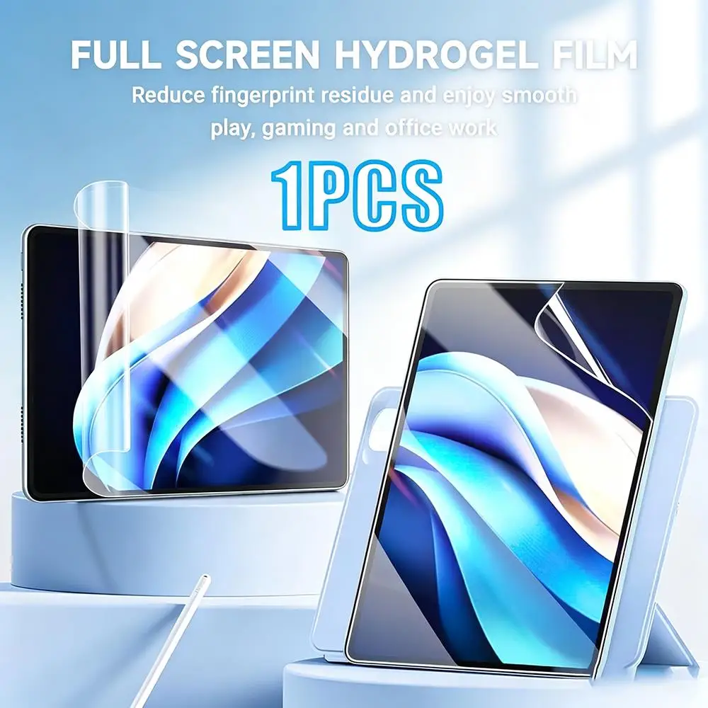 1pcs Full Screen Hydrogel Films for Apple iPad Air 3 11 13 Mini 6 5 Pro 13 2024 Air 13 2025 Tablet Auto-Repair Anti-Fingerprint