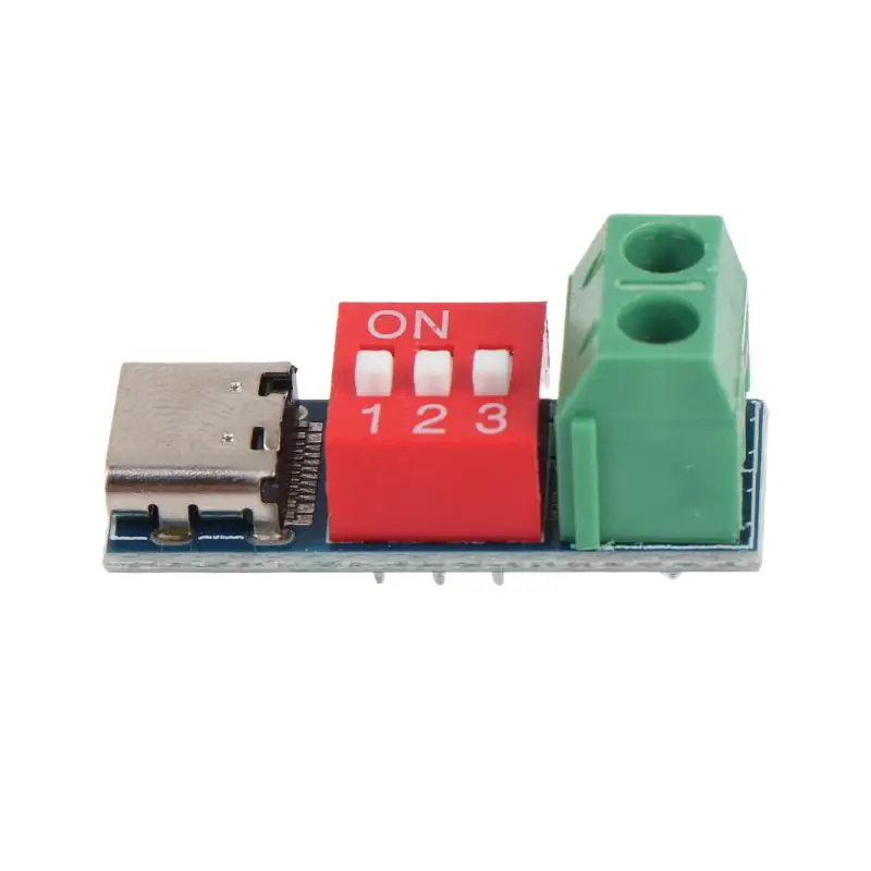 PD-Trigger-Modul 5V-20V Einstellbarer DIP-Schalter Ladegerät-Tester Zuverlässig für DIY Elektronik-Wartung und Heimreparaturen – Detail 6