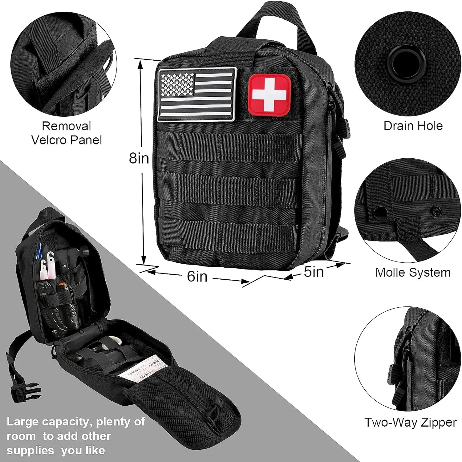 Molle Emergency Trauma Kit 6