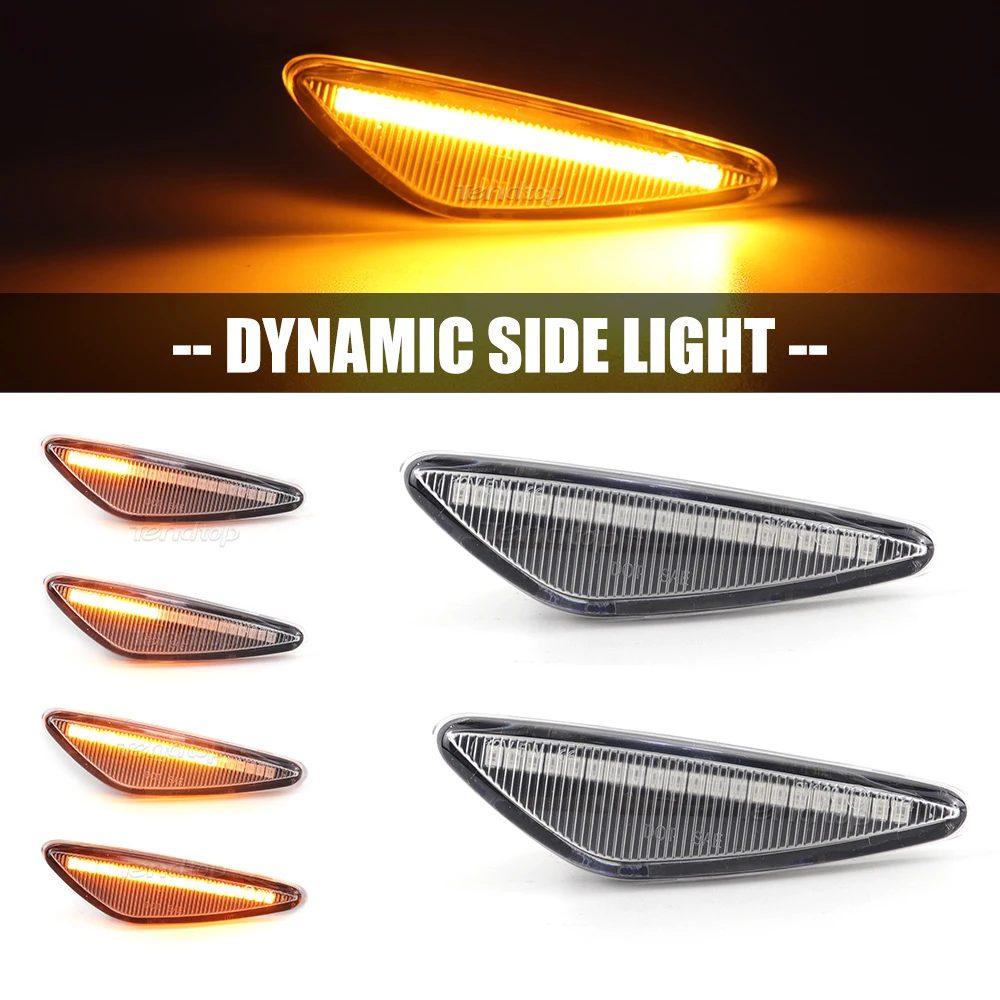 Led Dynamic Arrow Blinker Indicator Side Marker Turn Signal Light For Mazda  MX5 RX-8 6 Atenza GH 5 Premacy Spider For Nissan