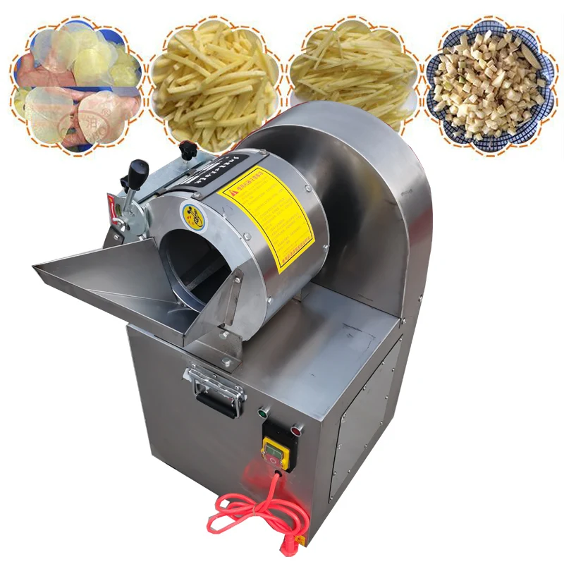 Commercial Vegetable Cutter Electric Vegetable Shredder Chopper Automatic Vegetable Cutting Machine