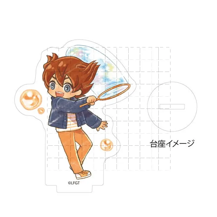 Gioco INAZUMA ELEVEN 11 supporto in acrilico bambola Anime Asuto Inamori Endo Mamoru Ryohei Haizaki Mini figura modello Cosplay giocattolo regalo