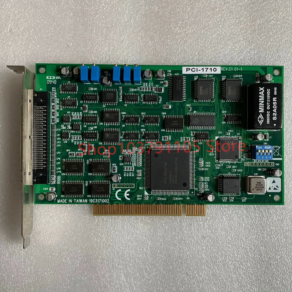 Data acquisition card PCI-1710 REV.C1 01-1