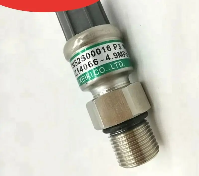 YN52S00016P3 5Z14066-4.9MPa negative pressure sensor for Kobelco excavator SK200-3 SK200-5 SK200-6 excavator accessories