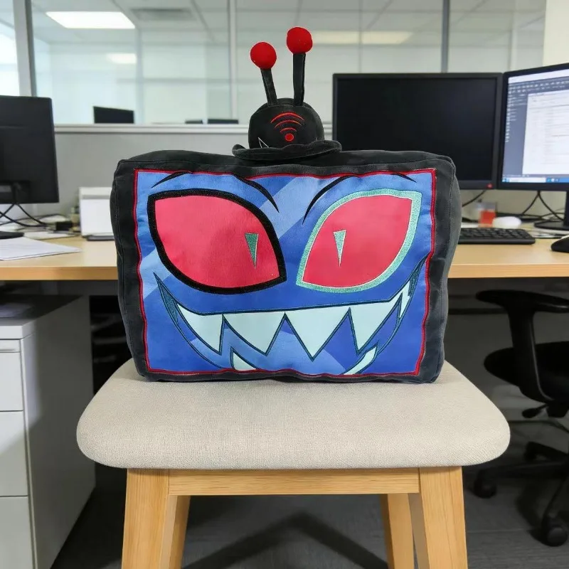 

New Hazbin Hotel Vox Plush Toys Doll Cushion Cute Anime Toy Pillow for Fans Birthday Christmas Gift Stuffed Animal Collectible