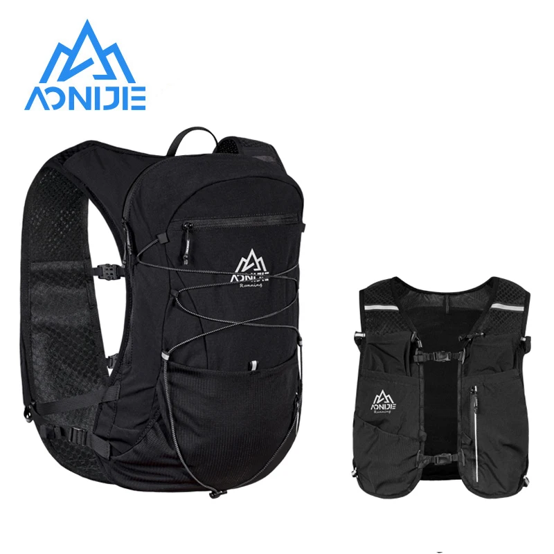 AONIJIE Cycling Hydration Backpack Men's Women's Nylon Ultralight 12L Outdoor Sports Running Backpack Hiking Climbing Bag Men