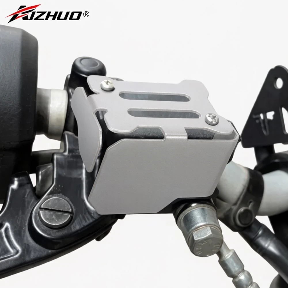 

Front Brake Fluid Reservoir Guard Cover For Speed 400 Scrambler 400X Scrambler400x SPEED400 Oil Pump Cup Cylinder Protector