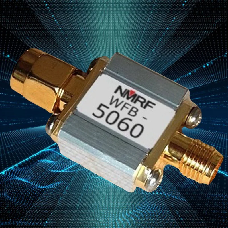 NMRF 5.8G 5000-6000Mhz multifungsi Wideband Bandpass Filter UWB sistem nirkabel Antarmuka SMA khusus