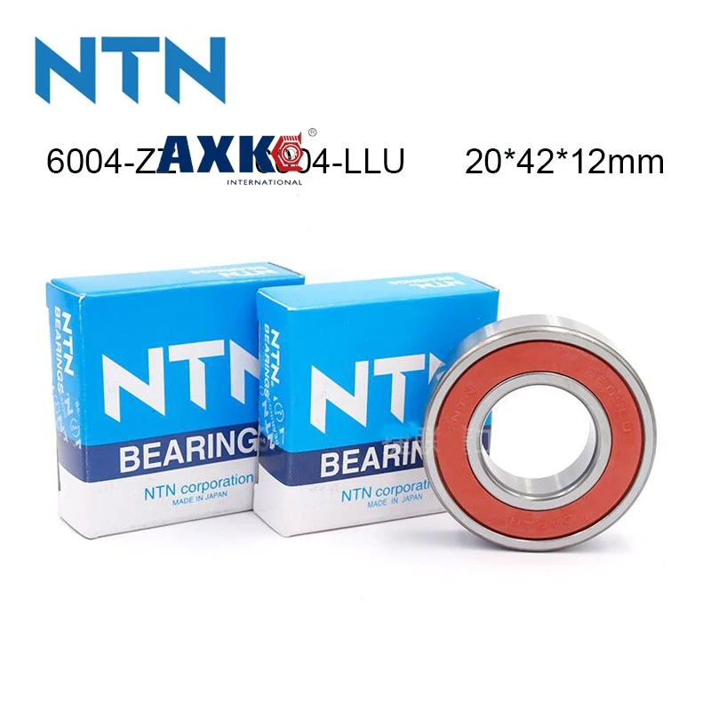 

Japan 100% Original NTN Bearing 2/5Pcs 6004-ZZ 6004-LLU ABEC-9 Ball Bearing 20x42x12mm High Speed Deep Groove 6004 Ball Bearing