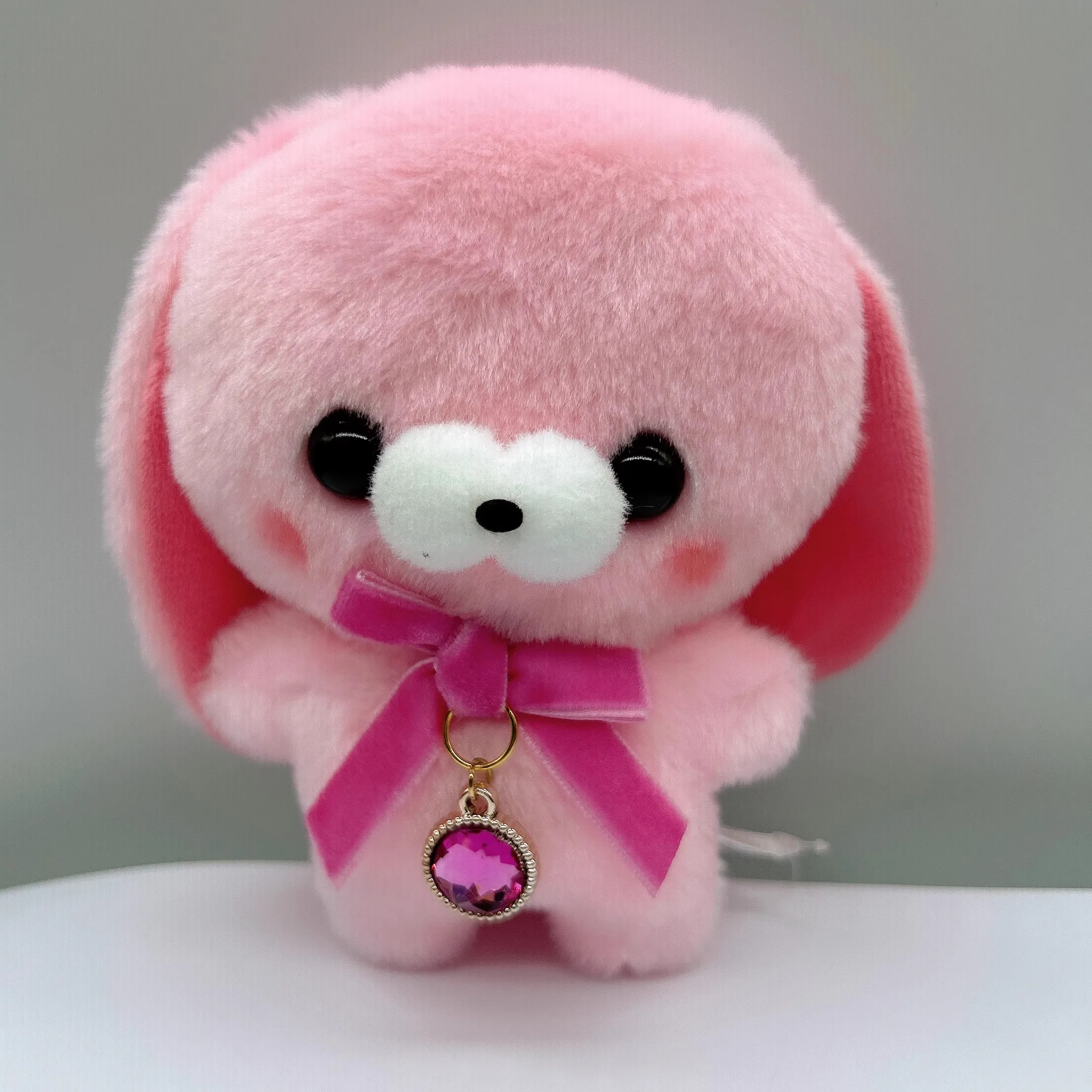 New plush doll cute standing animal birthday series diamond plush doll adornment