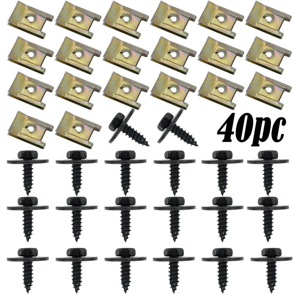 Body Fastener Clips Fender Bumper Retainer High Universality Fitment Non-deformation Replacement Installation Car Maintenance