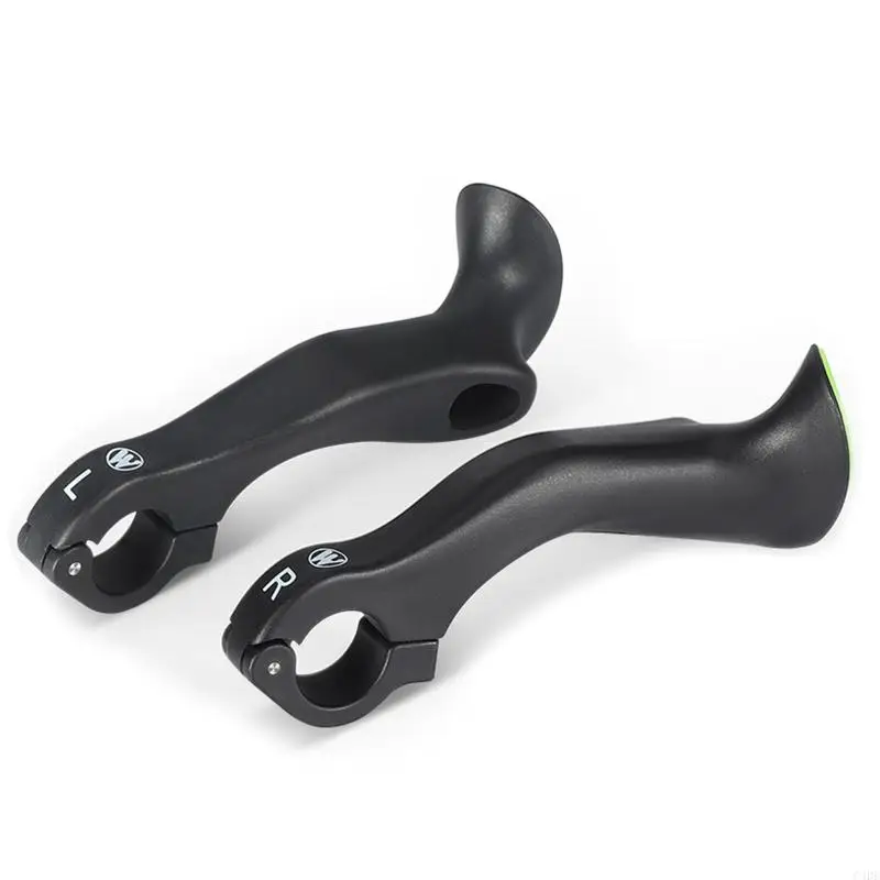 C4DE Bike Bar Ends Road Bike Handlebar Ends Mountain Bicycles Bar Ends Ergonomic Nonslip Handlebar Ends Cycling Gear