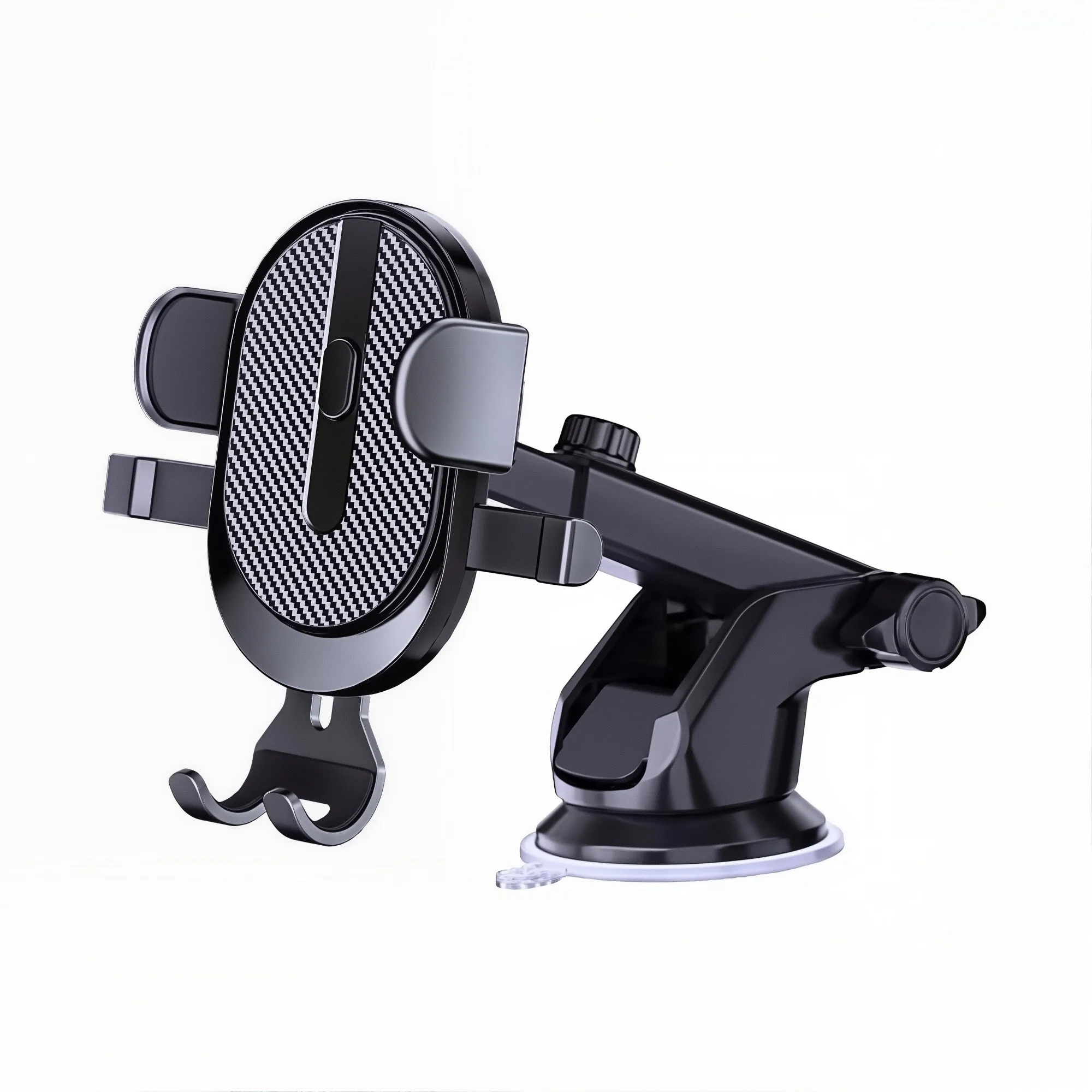 

Ultimate Car Phone Mount with Strong Suction - for Dashboard/Windshield, Universal for All Smartphones, Hands-Free Desk Mount