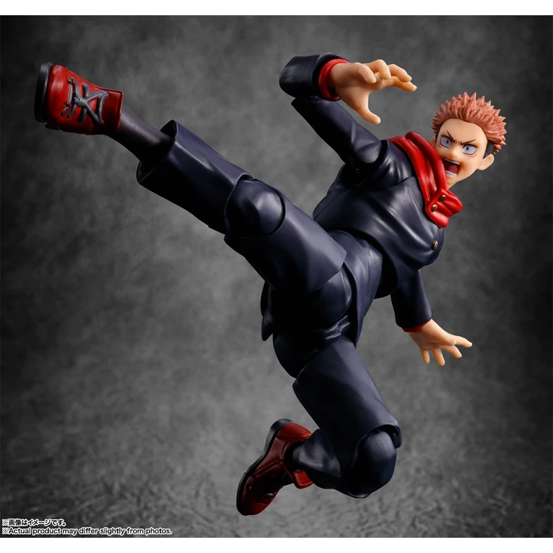 BANDAI Genuine S.H.Figuarts Jujutsu Kaisen Yuji Itadori BEST SELECTION Anime Action Figures Toys For Kids Gift Collectible Model