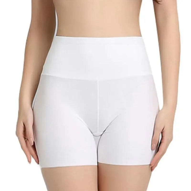 Women Safety Shorts Pants Seamless Nylon Panties Girls High Waist Slimming Underwear