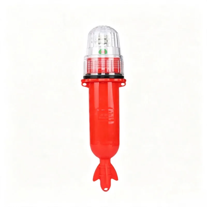 Waterproof LED Fishing Net Marker Strobe Light Marine Navigation Warning Beacon Float Lamp