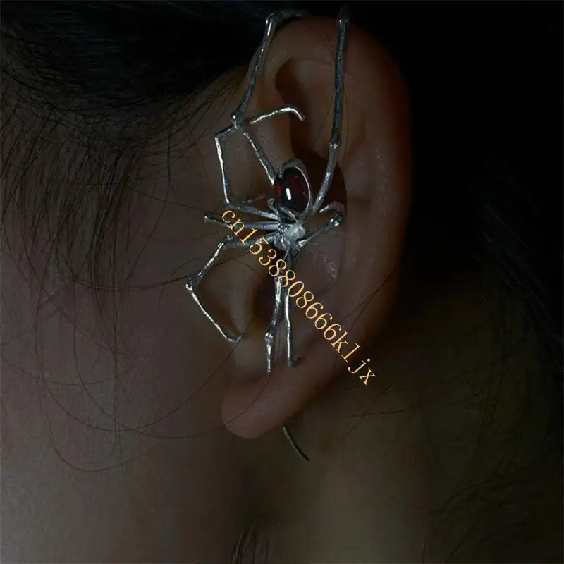الأنيقة العنكبوت الأنيقة مجوهرات الأذن الكفة لوزارة الهالوين والهدايا 066C