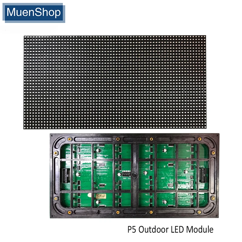 Free Shipping P5 Outdoor LED Screen  Display Module SMD1921 320x160mm 8scan Full Color