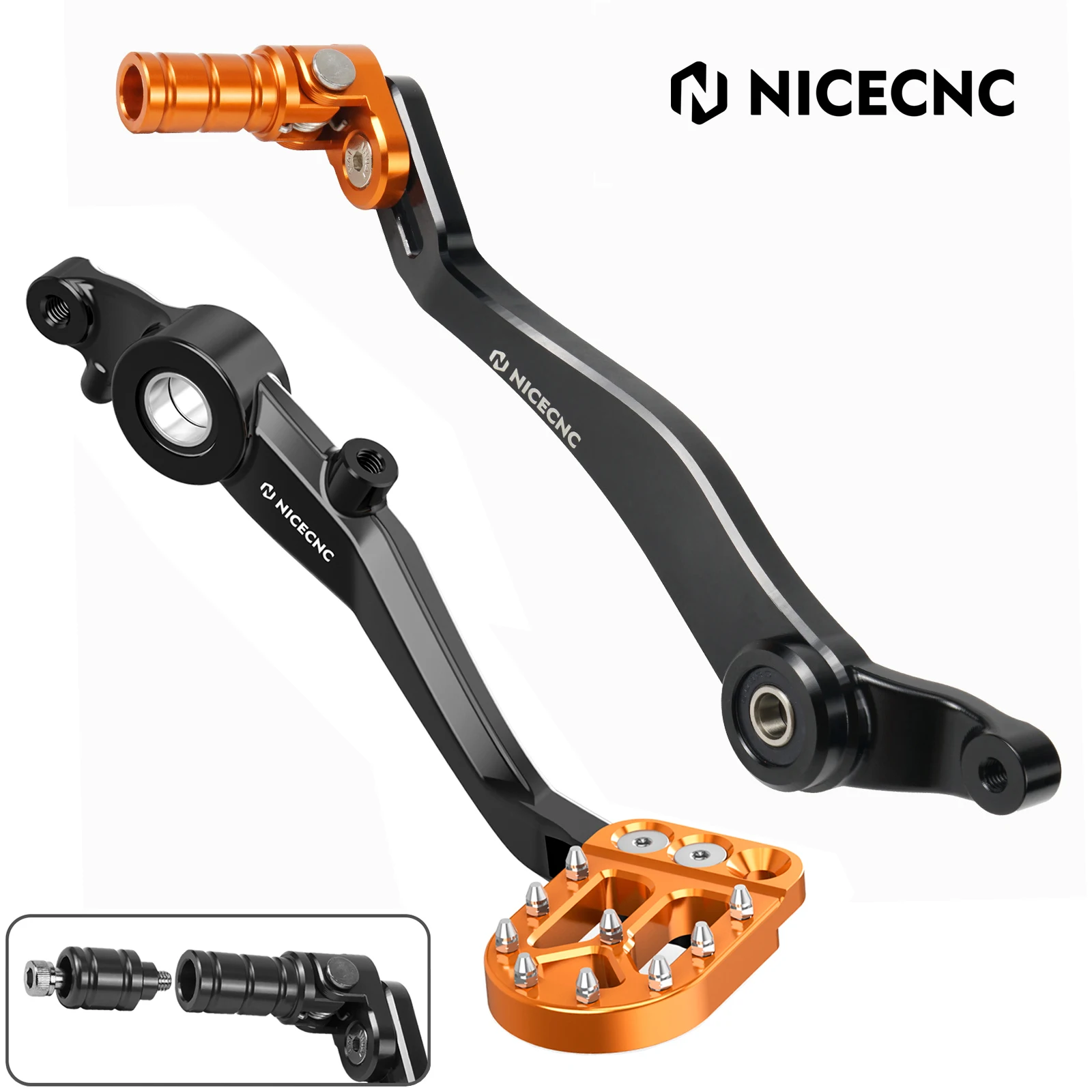 

For 2021-2024 KTM 790 Adenture 890 Adventure/R/Rally Gear Shift Lever Brake Lever Pedal for Husqvarna Norden 901/Expedition