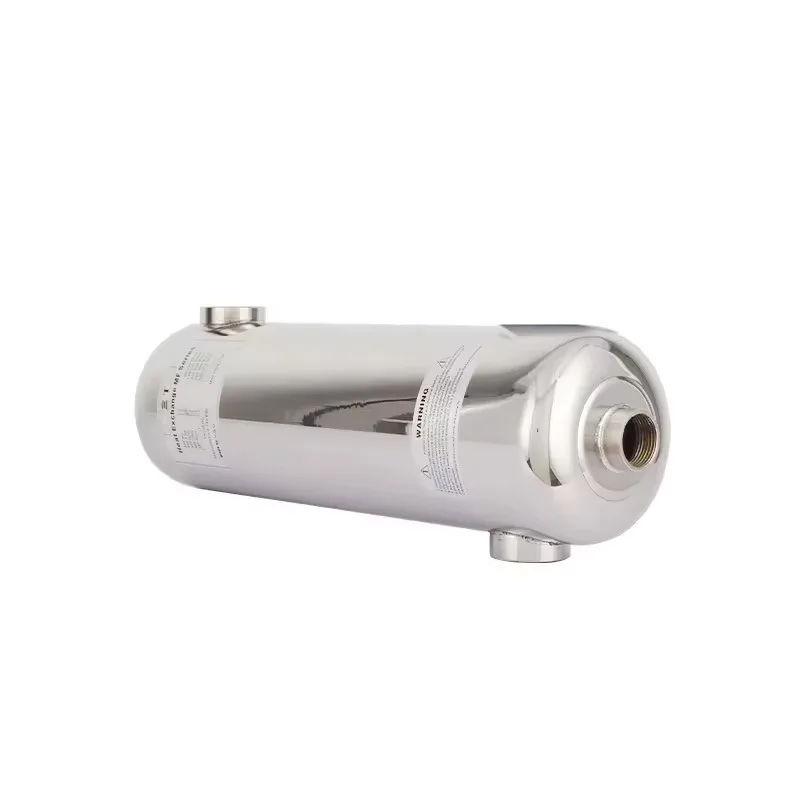 

Swimming pool heat exchanger hot and cold water cooler Swimming pool equipment three T